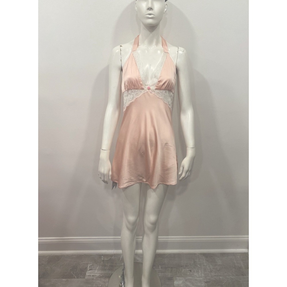 Majorelle‎ Nova Mini Slip Dress Petal Pink White Lace Feminine Fairy Small $198